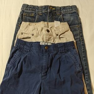 Bundle 3 pack Boys Pants Jeans & Khakis Size 7